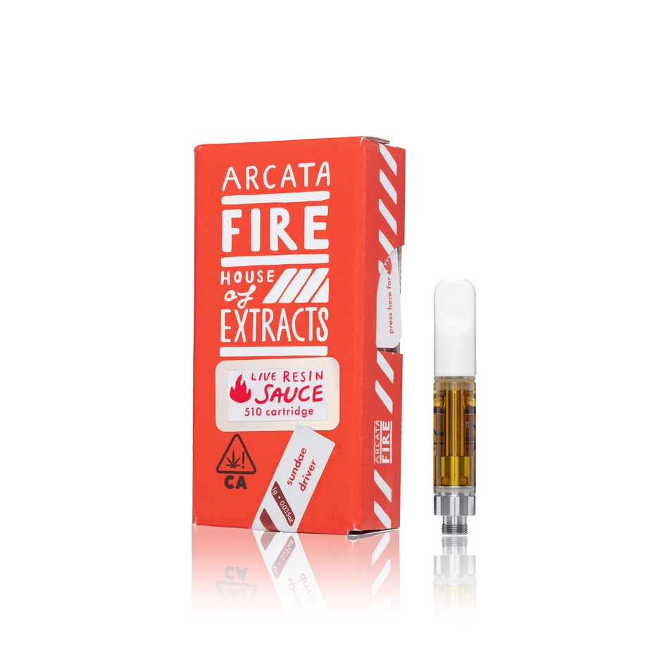 Arcata Fire Live Resin Sauce Cart
