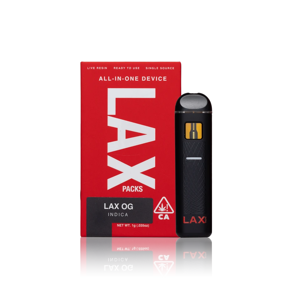 LAX Packs Live Resin AIO