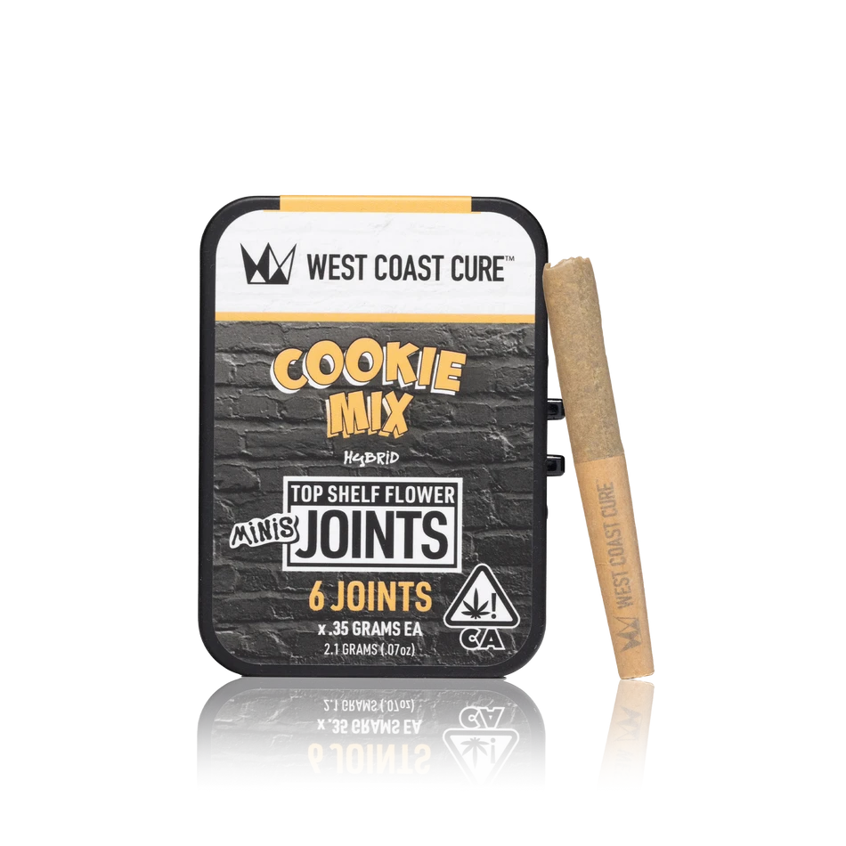 West Coast Cure Top Shelf Flower Minis 6PK