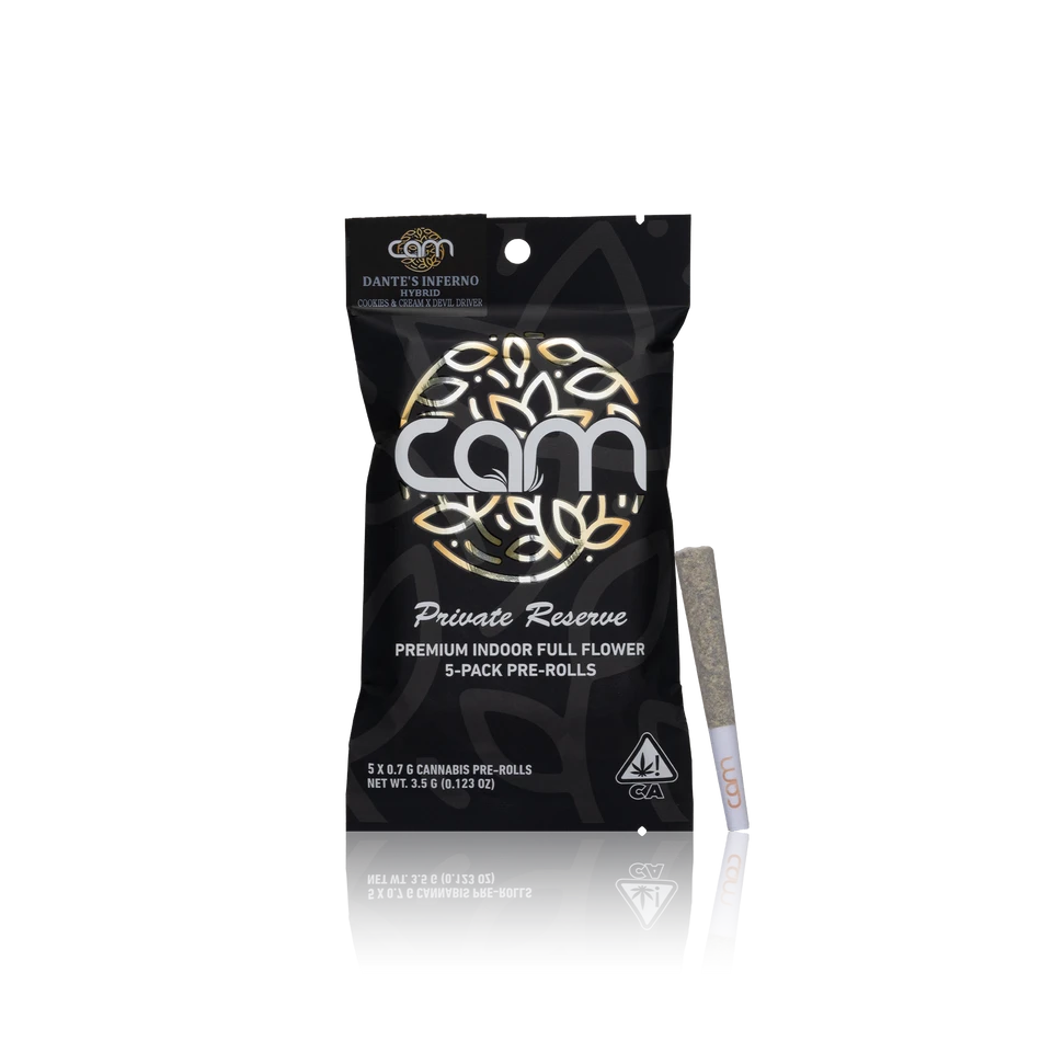 CAM Private Reserve 5-Pack Pre-rolls
