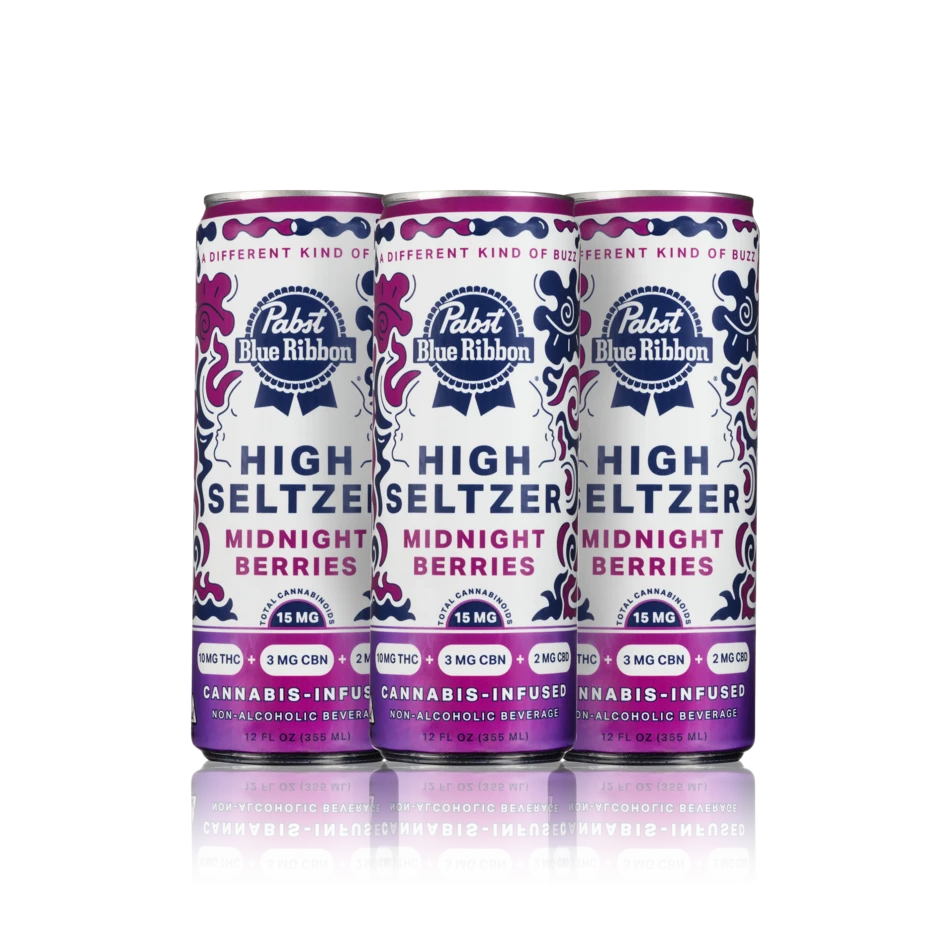 Pabst Blue Ribbon High Seltzer THC/CBN