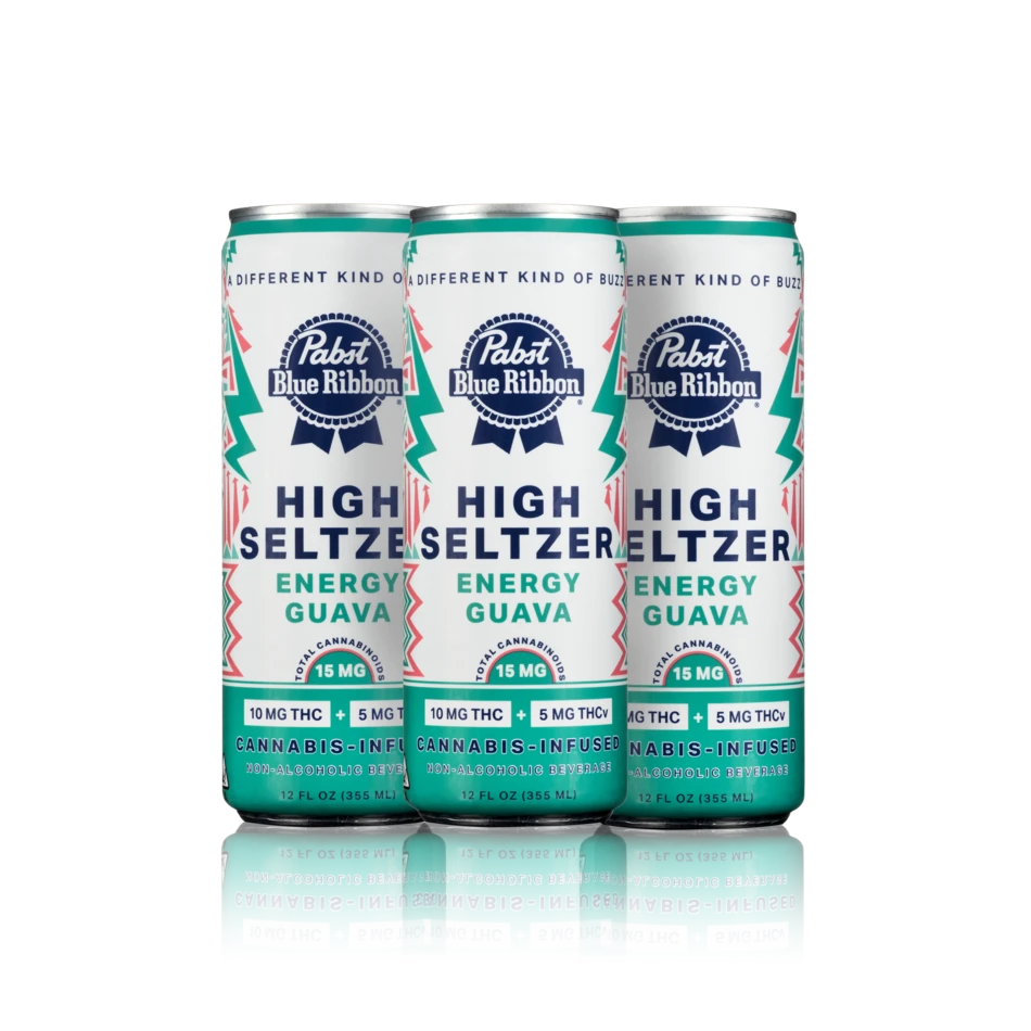Pabst Blue Ribbon High Seltzer THC/THCv