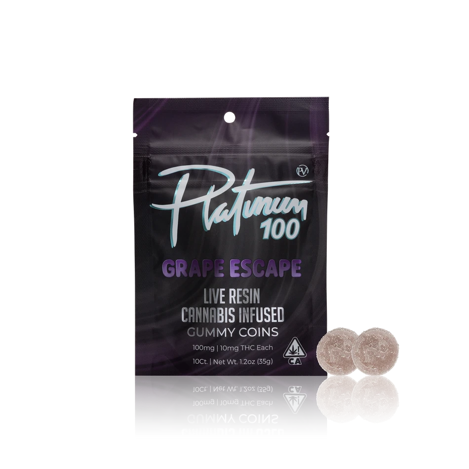 Platinum live resin gummy