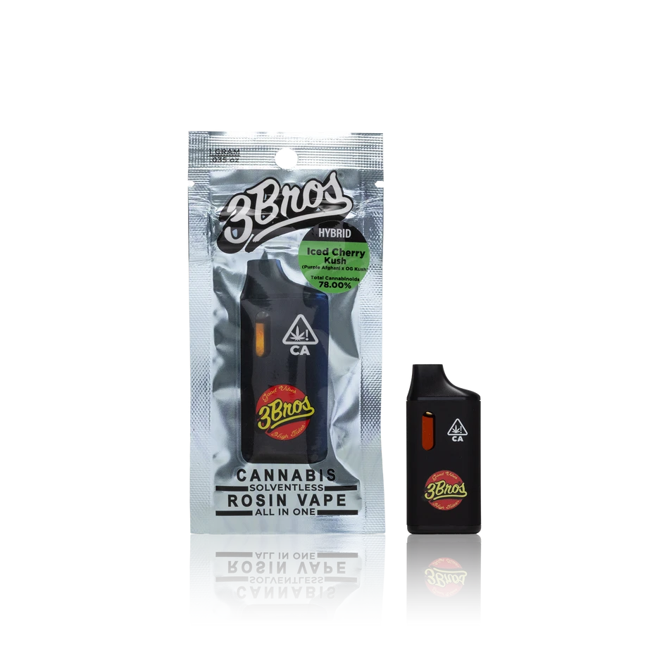 3Bros Cannabis Solventless Rosin Vape All In One