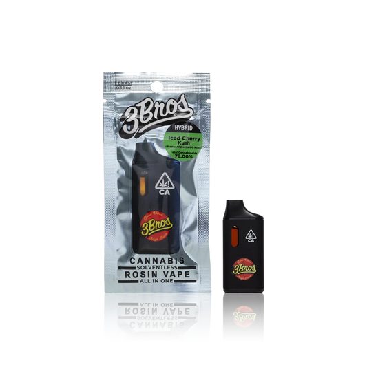 3Bros Cannabis Solventless Rosin Vape All In One