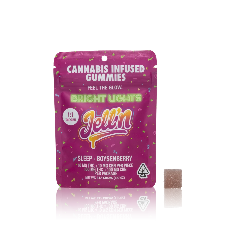 Bright Lights Cannabis Infused Gummies 1:1 THC:CBN