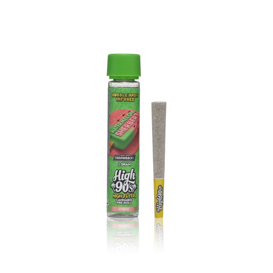 High 90s Bubble Hash Infused Single Pre-roll