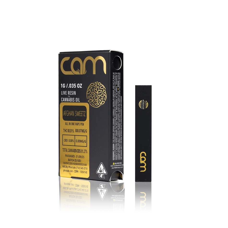 CAM Live Resin AIO Vape