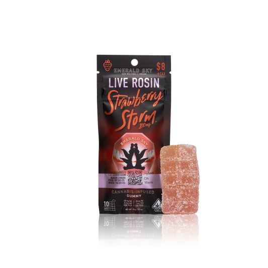 Emerald Sky Live Rosin Vegan Gummy's