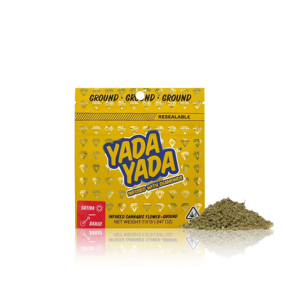 Yada Yada Infused Cannabis Flower-Ground 1/4