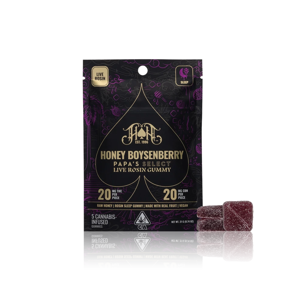 Heavy Hitters Solventless Live Rosin Gummies