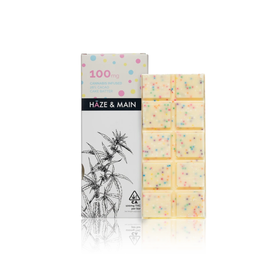 Haze and Main THC Chocolate Bar