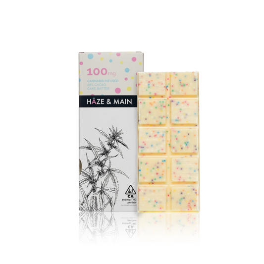 Haze & Main THC Chocolate Bar