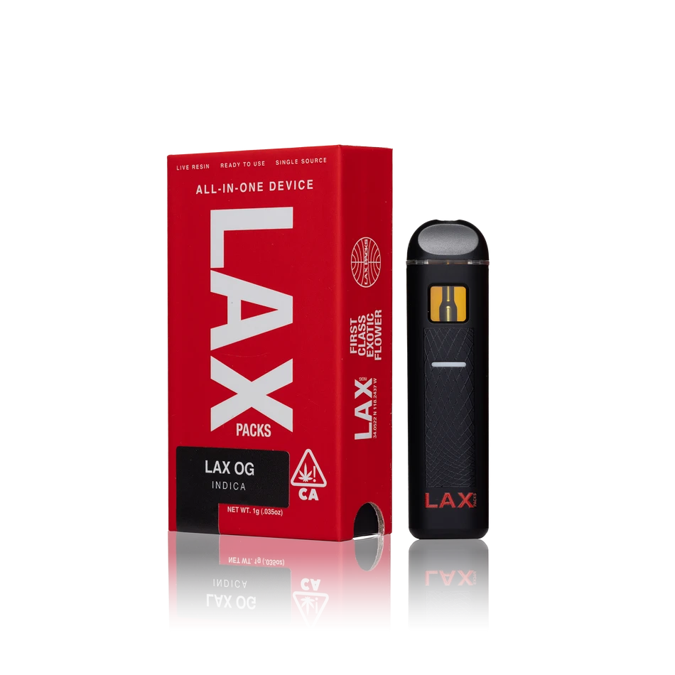 LAX Packs Live Resin AIO