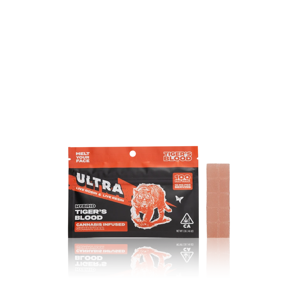 Ultra Live Rosin & Live Resin Cannabis Infused Gummy Bar