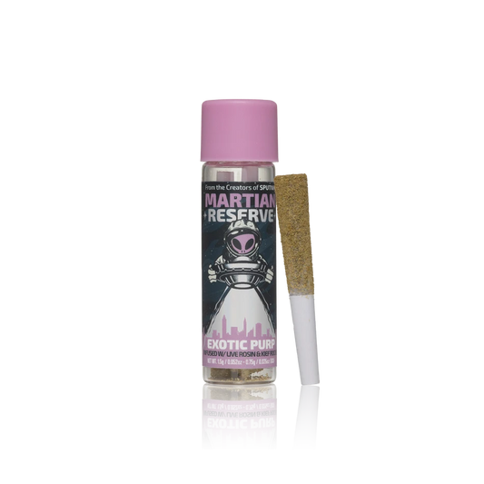 Martian Reserve Infused w/ Live Rosin & Kief Rocks Pre-rolls
