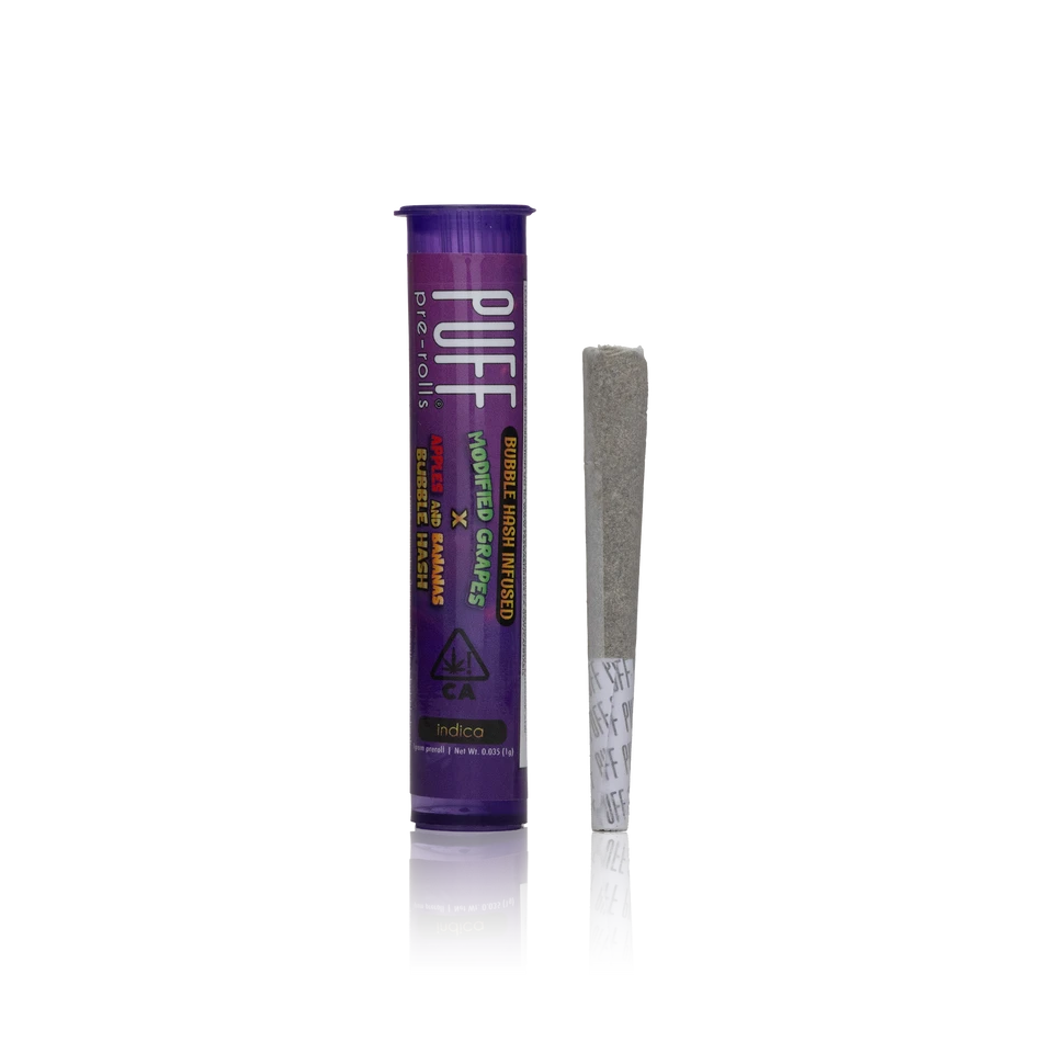 Puff Bubble Hash Infused Single Pre-roll
