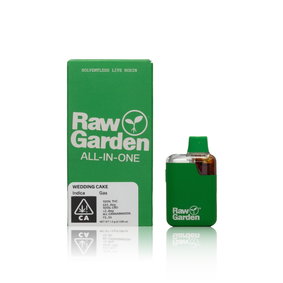 Raw Garden Solventless Live Rosin AIO