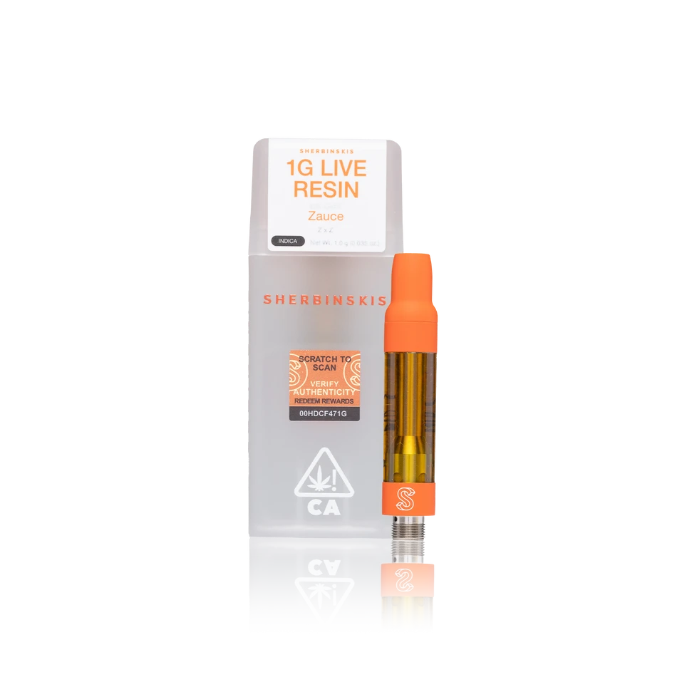 Sherbinskis Live Resin Cart
