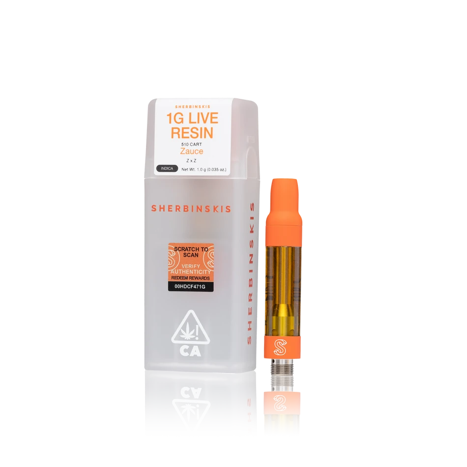 Sherbinskis Live Resin Cart
