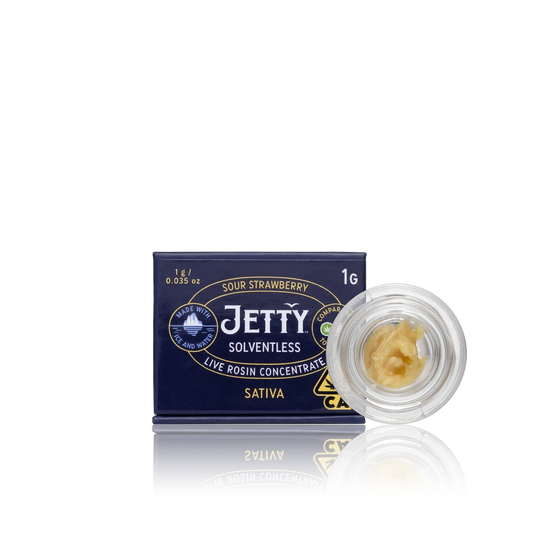 Jetty Solventless Live Rosin