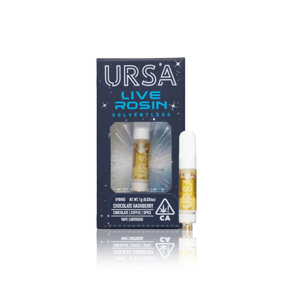 URSA Live Rosin Solventless Cart