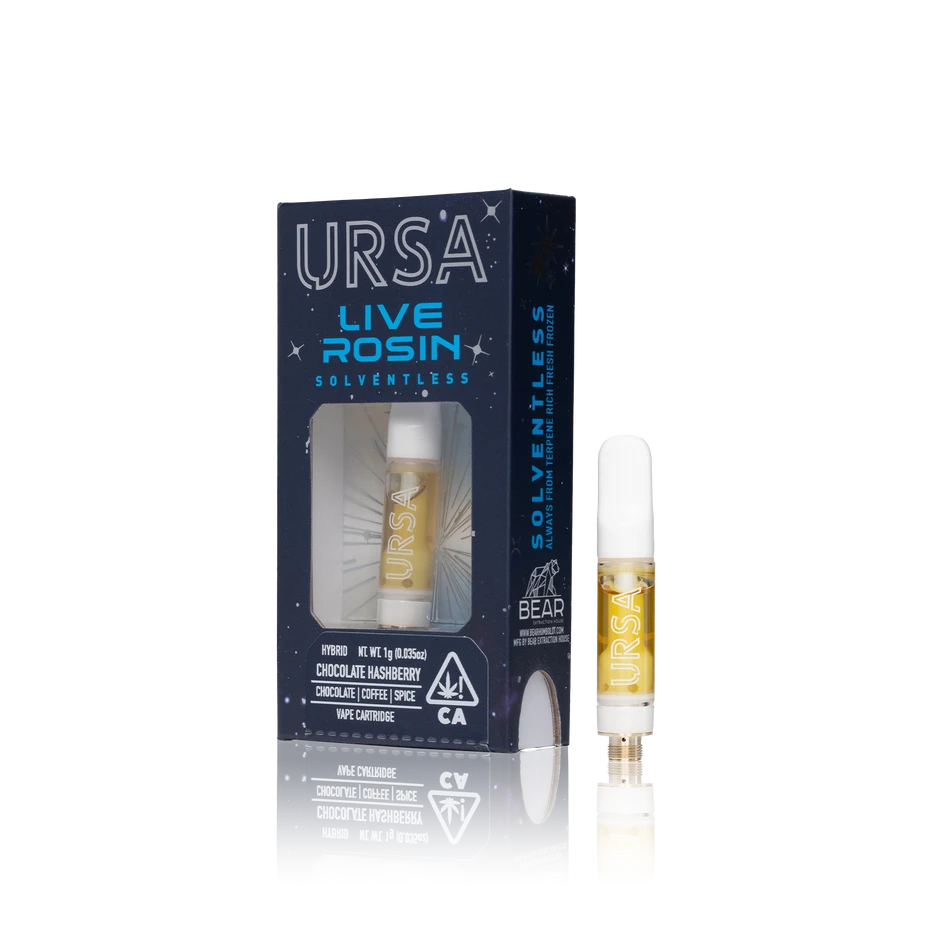 URSA Live Rosin Solventless Cart