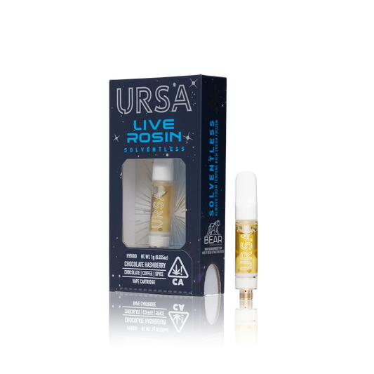 URSA Live Rosin Solventless Cart