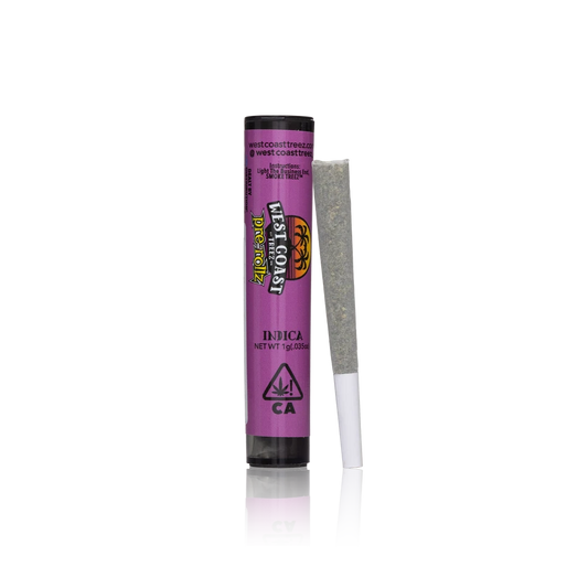 West Coast Treez Premium Flower Pre-roll