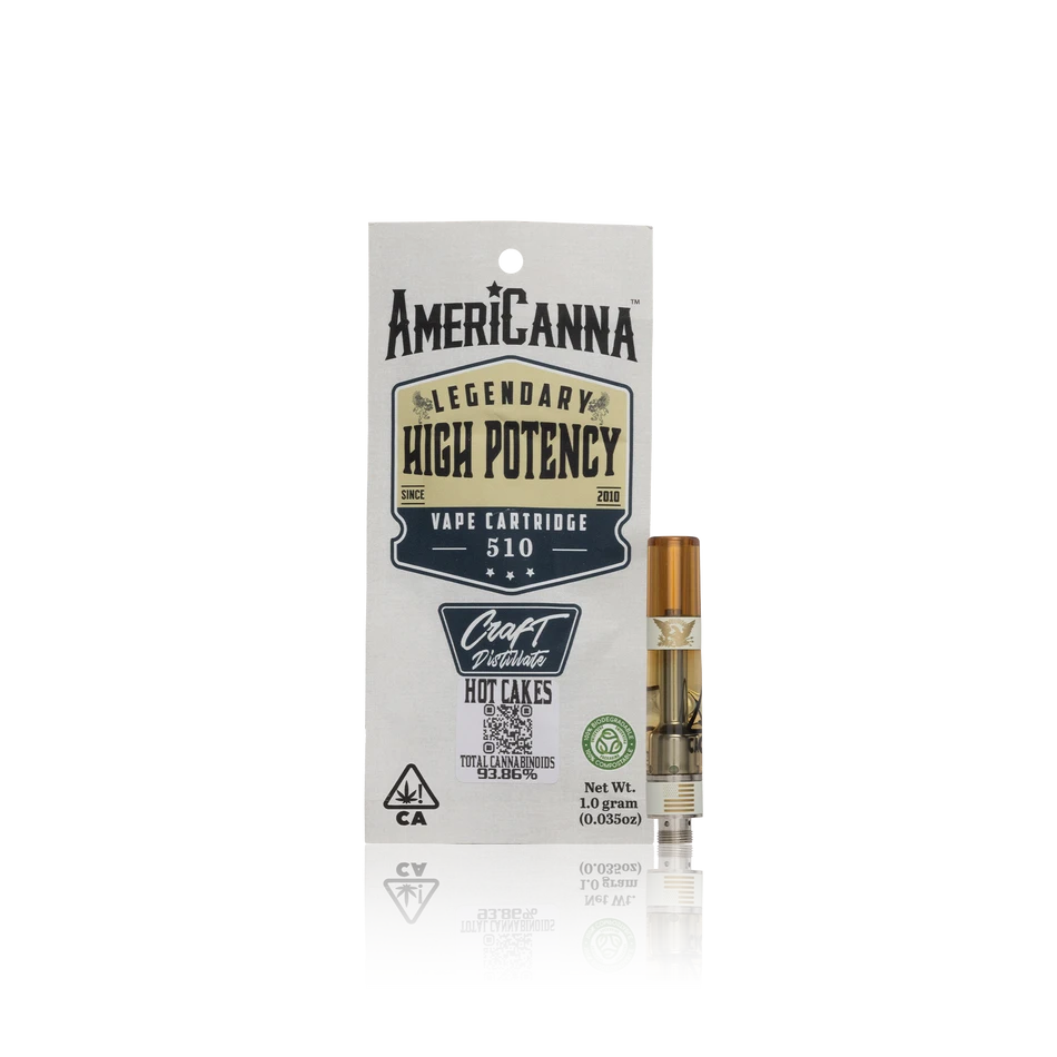 AmeriCanna High Potency Vape Cartridge