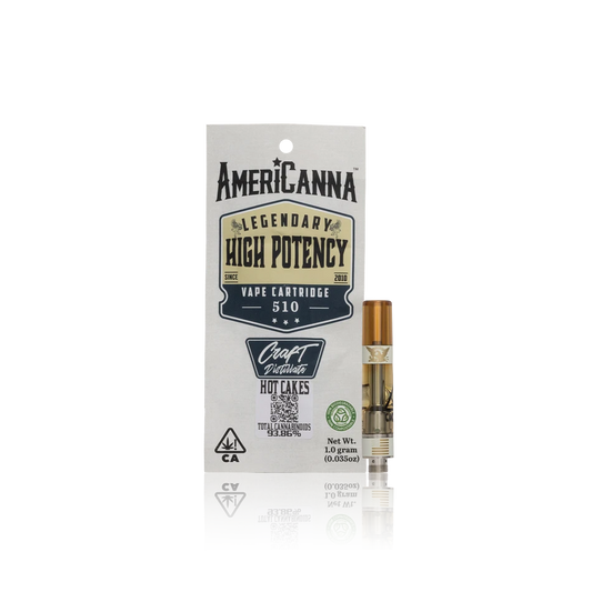 AmeriCanna High Potency Vape Cartridge