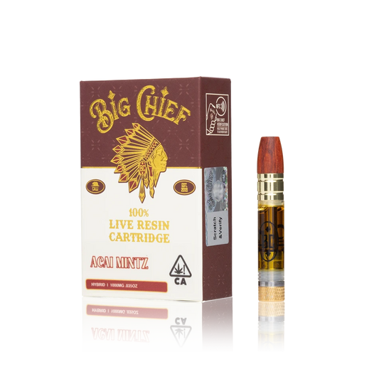 Big Chief Live Resin Cart