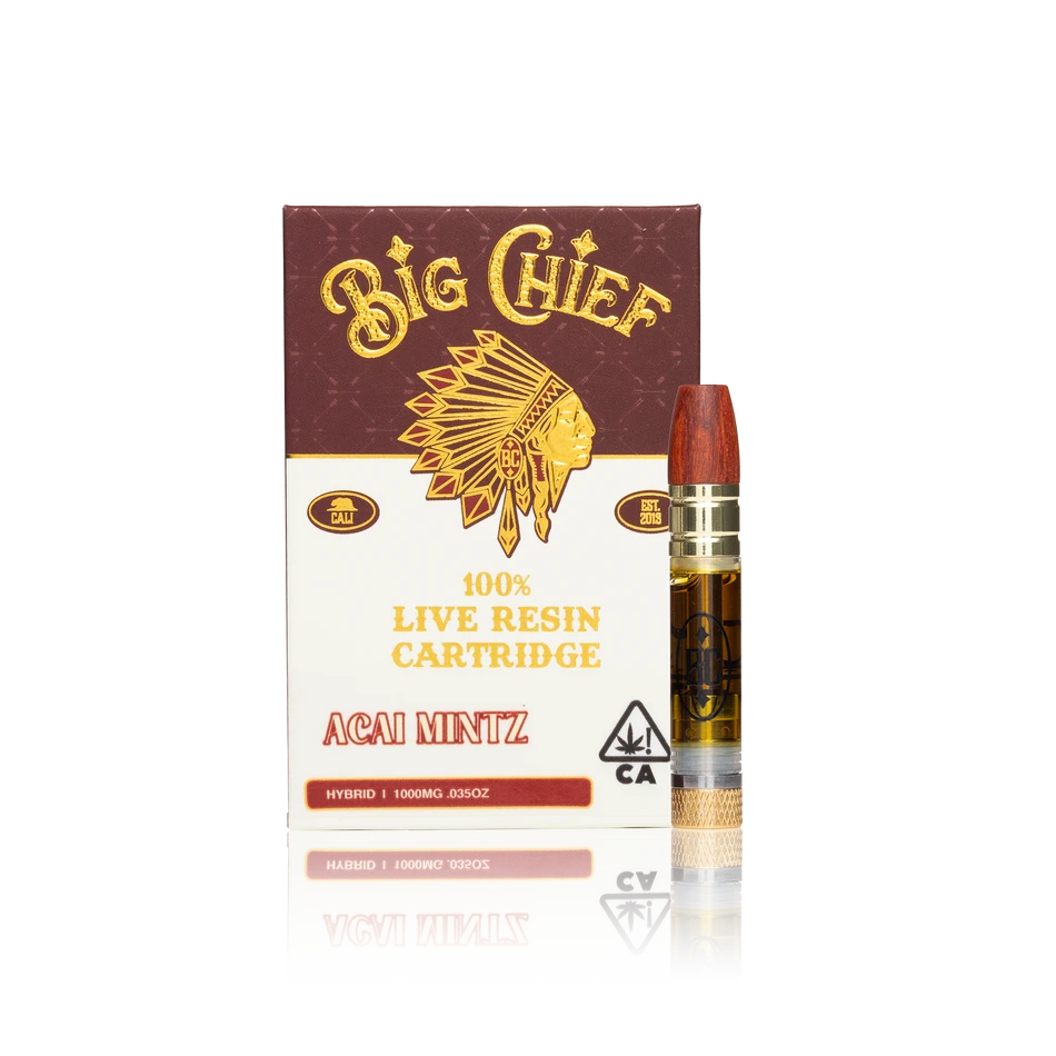 Big Chief Live Resin Cart