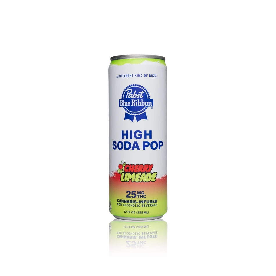 Pabst Blue Ribbon High Soda Pop