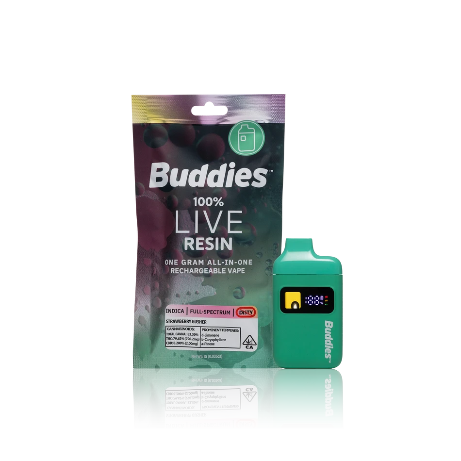 Buddies 100% Live Resin AIO