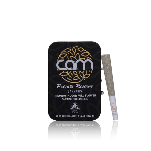 CAM Private Reserve 5-Pack Pre-rolls