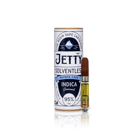 Jetty OCal Solventless Live Rosin Cart