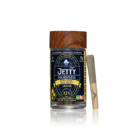 Jetty Live Rosin Pre-Roll Minis 5PK