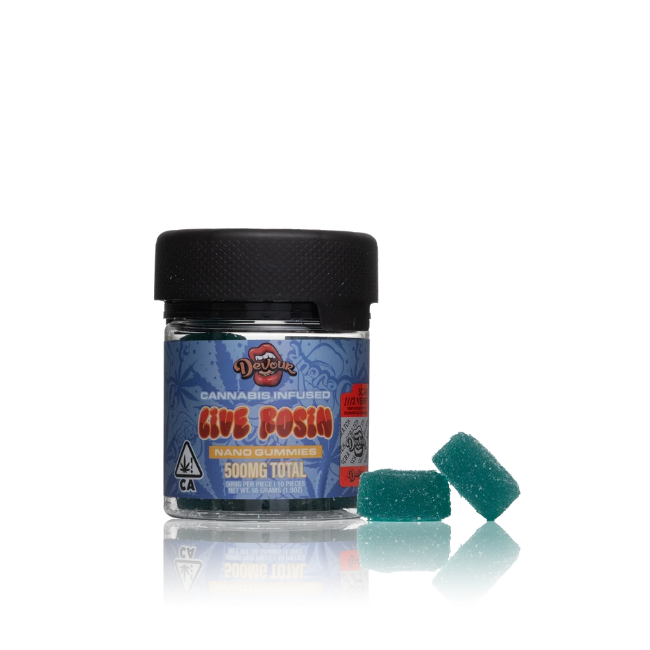 Devour Live Rosin Nano Gummies