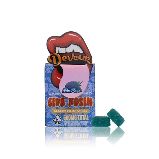 Devour Live Rosin Nano Gummies