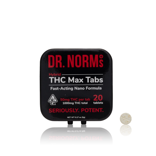 Dr. Norms Max THC Max Tabs (Nano)
