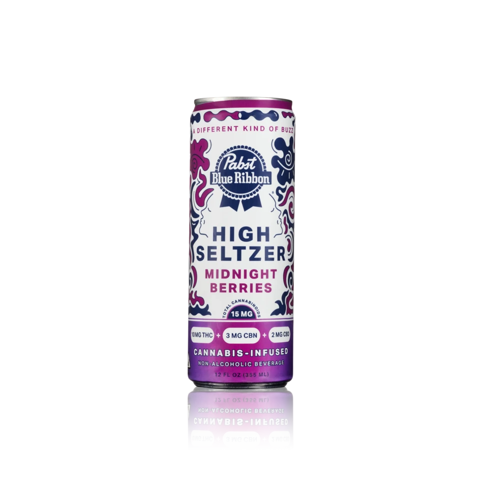 Pabst Blue Ribbon High Seltzer THC/CBN