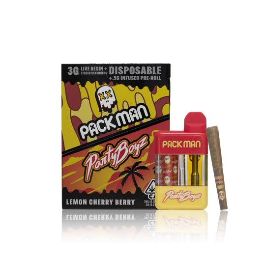 Packman Live Resin + Liquid Diamonds Disposable