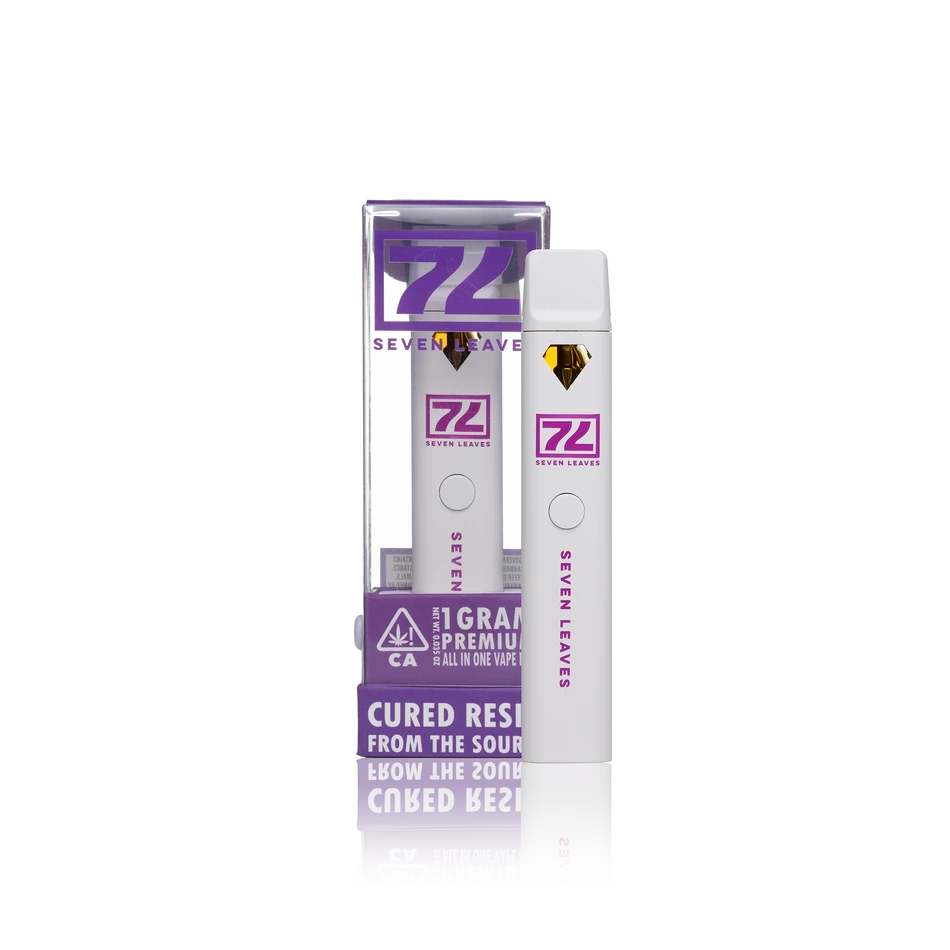 Seven Leaves AIO Cured Resin Disposable