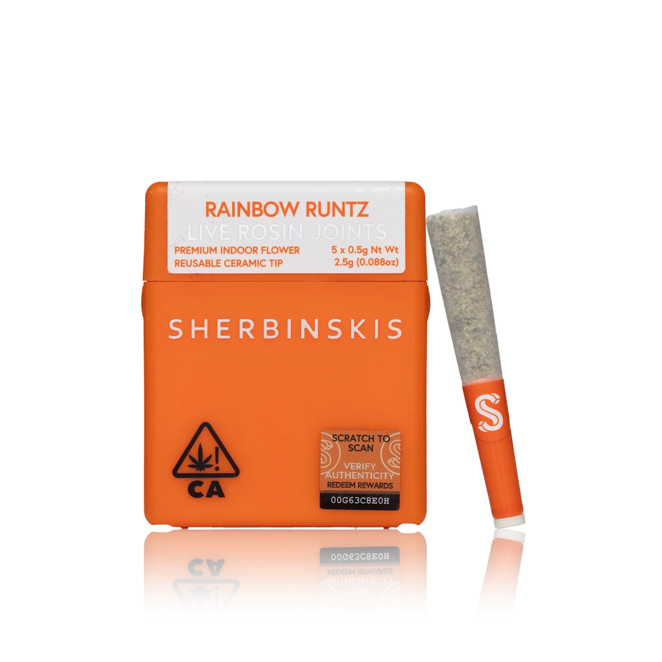 Sherbinskis Live Rosin Pre-Rolls 5pk