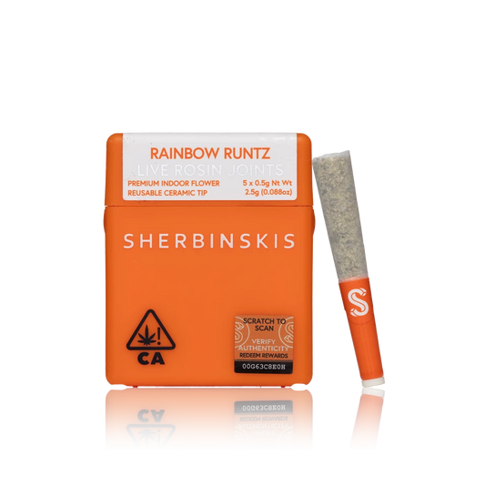 Sherbinskis Live Rosin Pre-Rolls 5pk