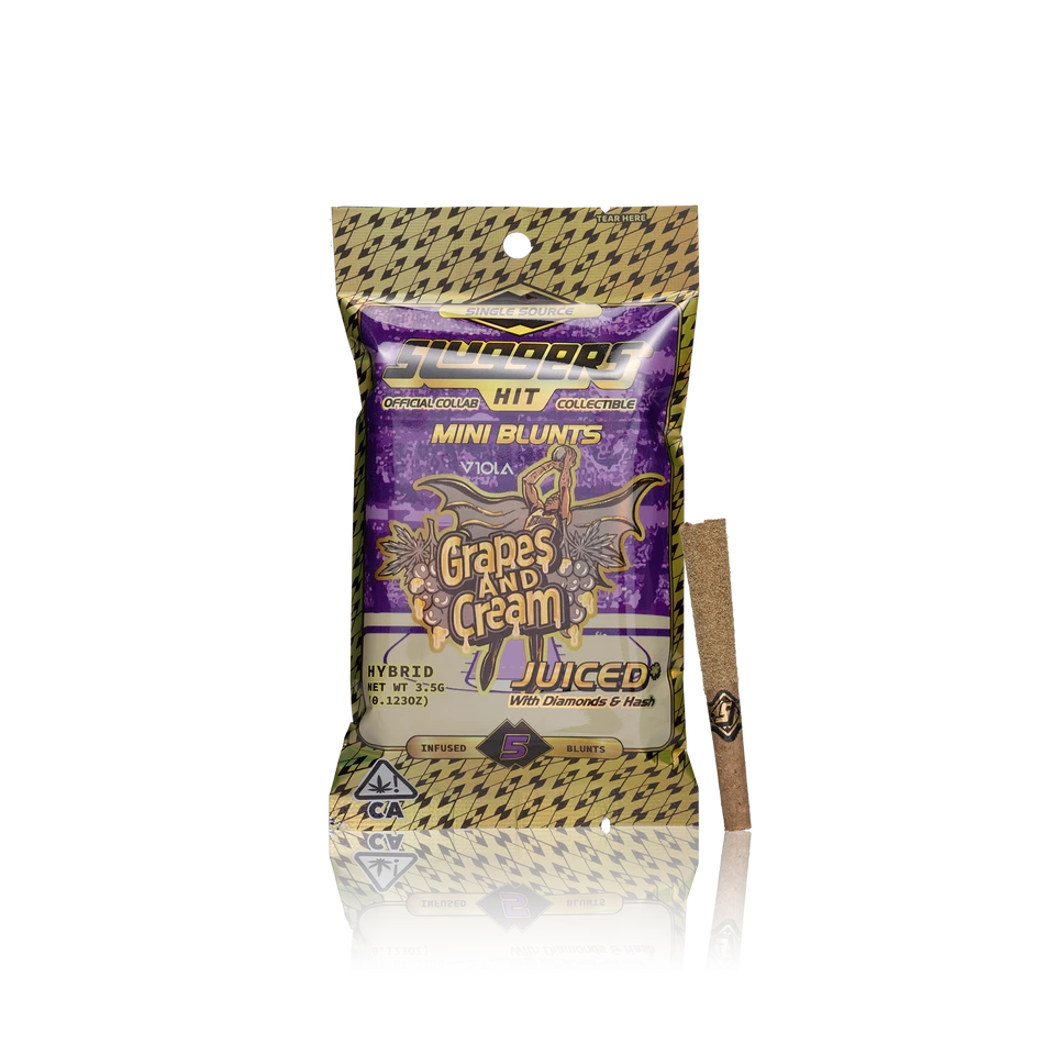 Sluggers Juiced Infused Mini Blunts 5PK