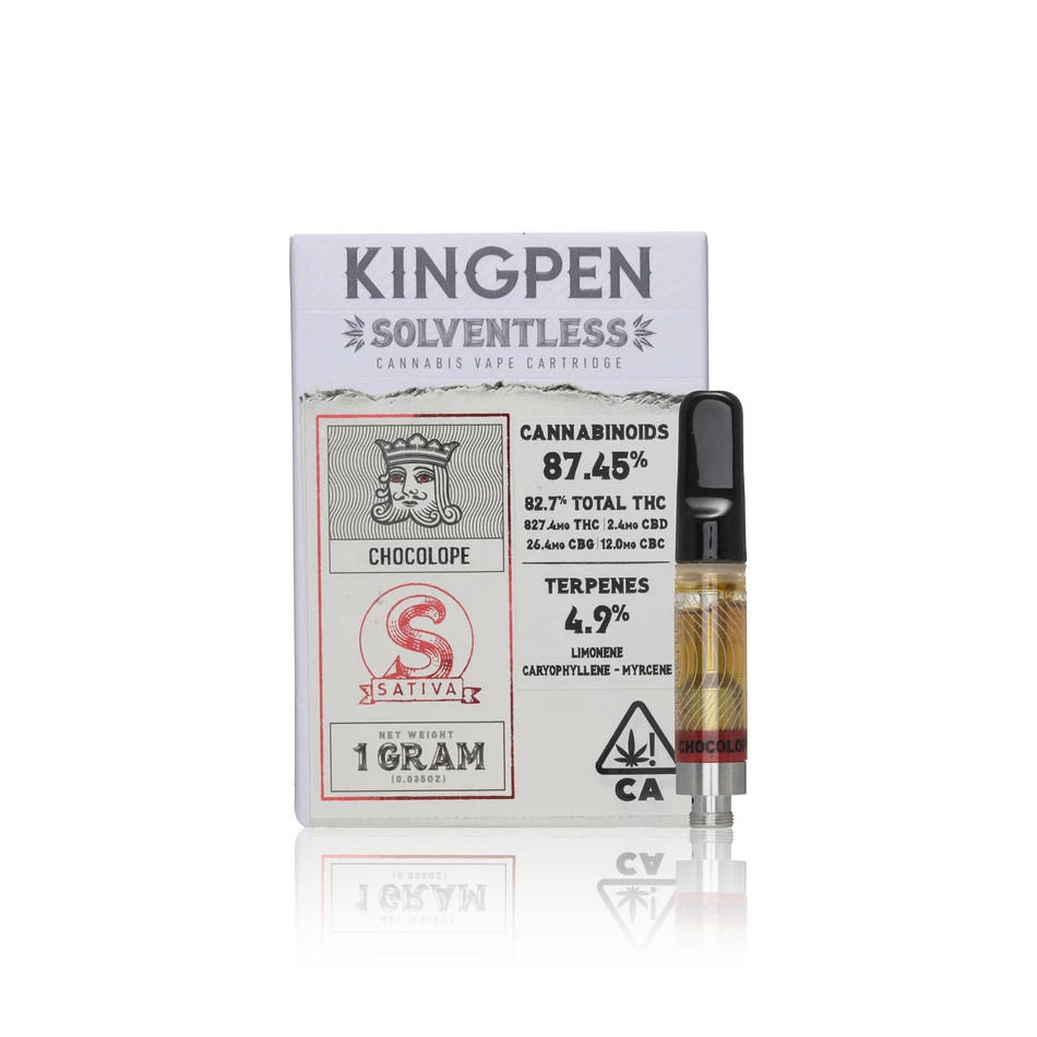Kingpen Solventless Vape Cartridge