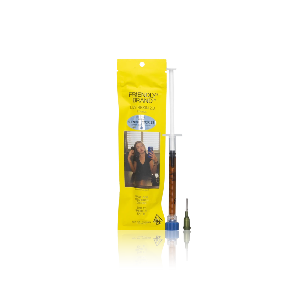 Friendly Brand Live Resin 2.0 Syringes