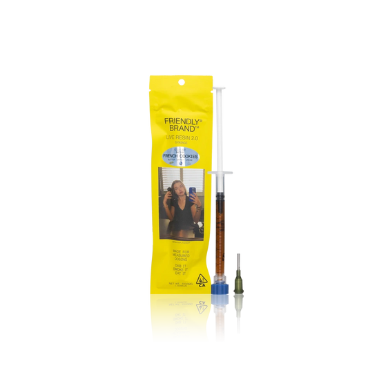 Friendly Brand Live Resin 2.0 Syringes